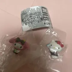 サンリオ　ペイントフィギュア　クールポップ　マスコット　キティ　マイメロディ