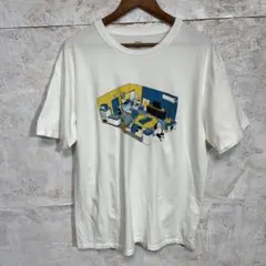 【 7204番】 graniphパンダ イラスト プリント Tシャツ ホワイト