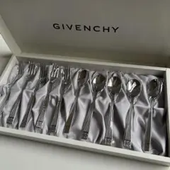 【未使用】GIVENCHY ジバンシー　スプーン　フォーク10本セットのサムネイル
