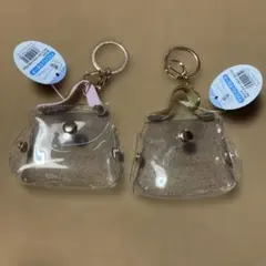 セリア クリアポーチ ミニチュア バッグポーチ 2点セットのサムネイル