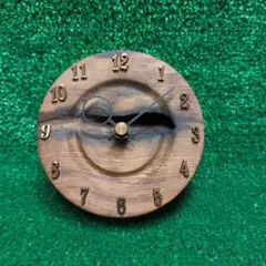 天然木 切り株 掛時計 エンジュ - メルカリ