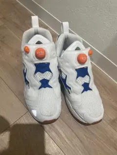 Reebok インスタポンプフューリー ホワイト/ブルー