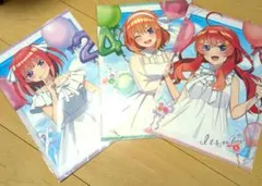 映画 五等分の花嫁 バルーン クリアファイル