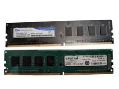 【ジャンク品】デスクトップPC用メモリ 4GB x 2枚セット