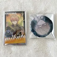 シクフォニ　チェキ風カード第3弾　缶バッジ第15弾 みこと