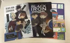 名探偵コナン 黒鉄のサブマリン クリアファイル 一番くじ おまけ付き くら寿司