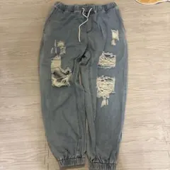 SHEIN ダメージデニムパンツ 1XL
