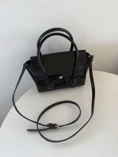 Ray beamsブラック ショルダーバッグ ハンドル付き