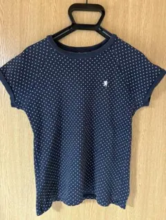 ジムフレックス　半袖コットンTシャツ　ネイビー サイズ12(レディースM)のサムネイル