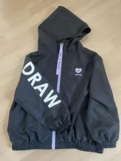 女児　フード付き　ジャンパー　140