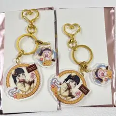 鬼滅の刃　バレンタイン＆ホワイトデー　ペアチャーム　栗花落カナヲ　2個セット