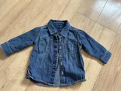 ベビーgap デニムシャツ　サイズ80