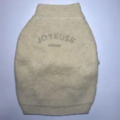 moncheri モンシェリ ロゴ刺繍ハイネックニット 犬服