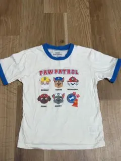 パウ・パトロール 半袖Tシャツ 120 リンガーT シャツ チェイス マーシャルのサムネイル