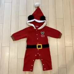 ディズニー　ミッキーマウス　サンタクロース　着ぐるみ