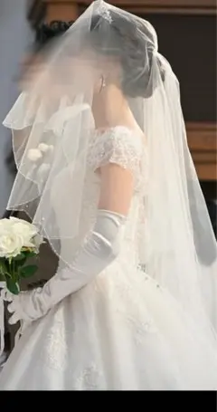 ウエディングベール　銀座クチュールナオコ　クラウディア