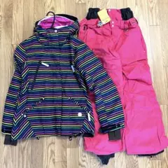 arg⭐︎レインボースノーボードウェア上下セット