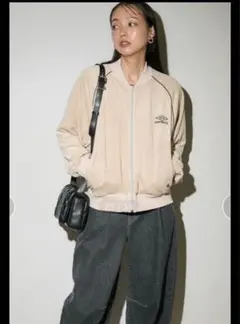 【本日限定値下げ】UMBRO x FREAK'S STORE/ベロアブルゾン