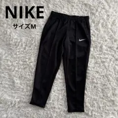90s ナイキ　NIKE トラックパンツ ブラック　黒 メンズ　M ロゴ刺繍