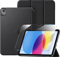 【未使用品】MALEDAN iPadケース ガラスフィルム付 第10世代　A16