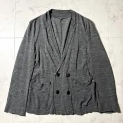 sacai ラミー100% ダブルブレスト テーラードジャケット カーディガンのサムネイル