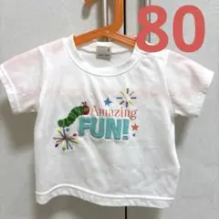 はらぺこあおむしTシャツ 80サイズ