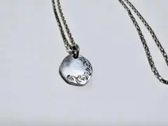 TESORO silver ネックレス　唐草模様