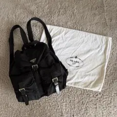 PRADA ブラックナイロンリュック B2811