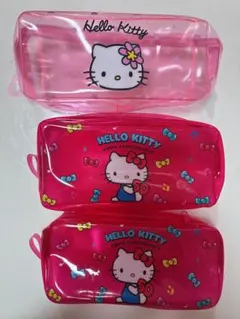 【50周年デザイン】ハローキティ ビニール 筆箱ケース