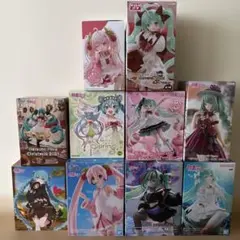 プライズフィギュア　美少女　フィギュア　初音ミク まとめ売り　10体