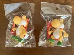 未開封　ヨッシー キーホルダー 黄色　2個セット
