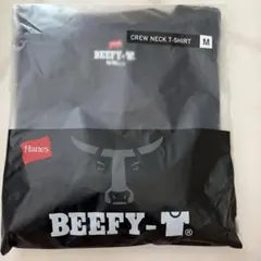 Hanes BEEFY-T クルーネック Tシャツ ブラック　Mサイズ