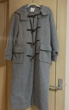 earth music&ecology ダッフルコート Sサイズ グレー