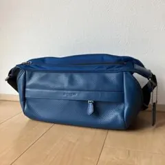 COACH コーチ ボディバッグ ブルー