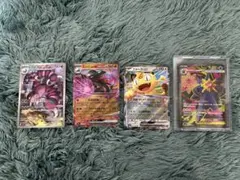 ポケモンカード メガスターミーex SR、ニャースex RR等4枚セット