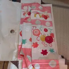 裄68 正絹 振袖 成人式 金彩友禅 駒刺繍 凛とした美しさと清楚な印象