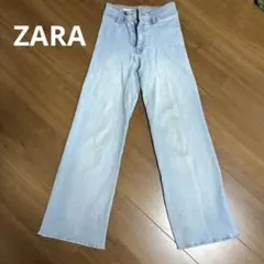 ZARA 140 ワイドパンツ　デニム