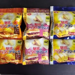 桜星様専用ヤマザキ魅惑のバタークランチバター2、あんバター2、メープルバター2