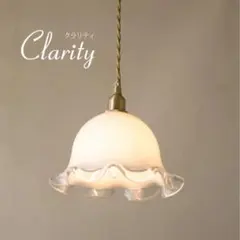 Clarity シェル型ペンダントライト - メルカリ