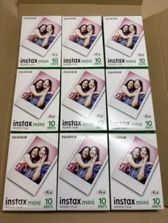 FUJIFILM instax mini フィルム 10枚×9パック