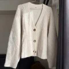 Mila Owen アイボリー Vネックカーディガンのサムネイル
