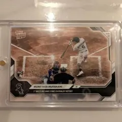 2026 Topps Now MLB 무라카미 무네 타카 첫 멀티 홈런 기념 카드