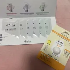 d'Alba(ダルバ)　トーンアップサンクリーム3種トライアルキット　日焼け止め