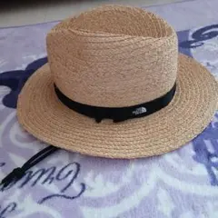 THE NORTH FACE ノースフェイス 麦わら帽子 ストローハット 美品