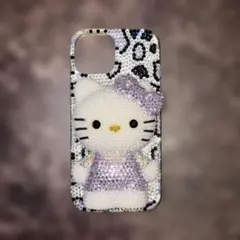 iPhone15 ハローキティ スマホケース デコのサムネイル