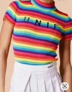 unif サマーニットレインボーのサムネイル