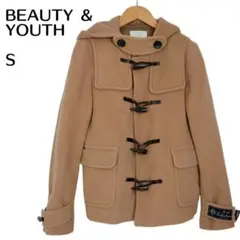 BEAUTY & YOUTH ダッフルコート Sサイズ ベージュ