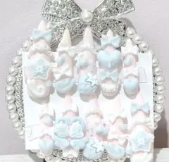 ネイルチップ サブカル 地雷系 量産型 ゴテゴテ ロング ピンク 平成女児