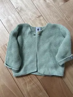 プチバトー　ニットカーディガン