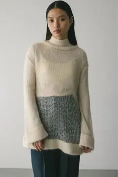 STYLEMIXER シュガーモヘアルーズニットのサムネイル